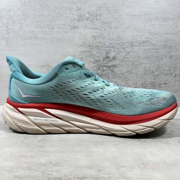 Hoka One One Clifton 8 Running Shoes - Women's Size 10 B - Green - Picture 2 of 10